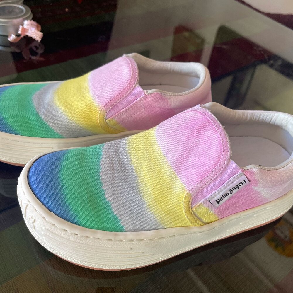 Palm Angels Rainbow Sneakers - Size 5 Woman's - Never worn - Rare